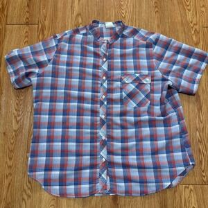 Vintage 80s Levi's 1980 Olympic‎ Games Button Up Western Plaid Shirt